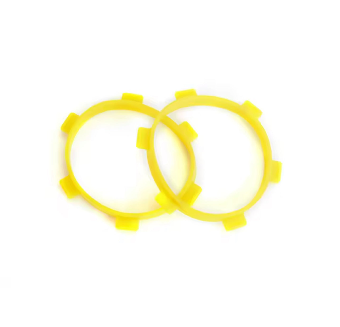 Raceworks RC Products - 1/8 TIre Bands (2 PCS) Yellow