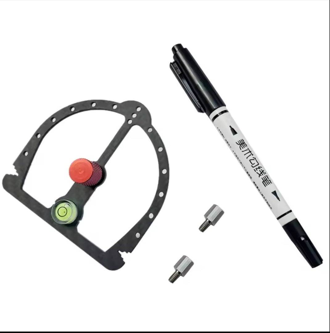 Raceworks RC Products - On Road body Wheel Arch Stencil