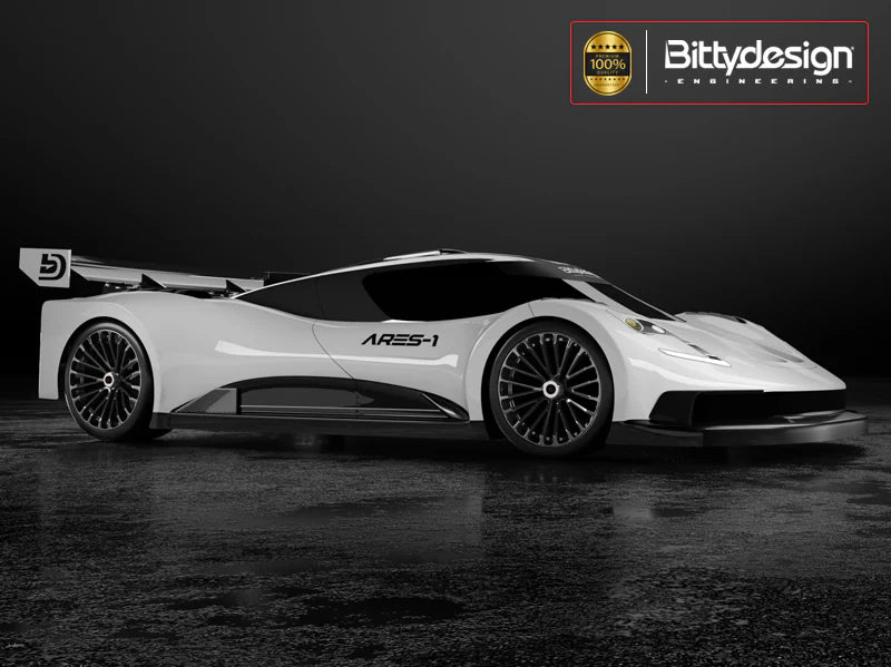 BittyDesigns ARES-1 clear body 1/28 Mini-Z - 98mm