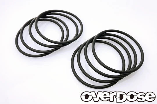 OVERDOSE OD2796 Tire Stabilize O Ring (Black / 8pcs)