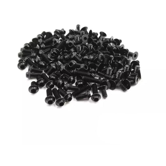 Tworks ASSU-A12 7075-T6 Black Screw set(UFO Head) 43pcs.( For Awesomatix A12 ) Professional Rc part