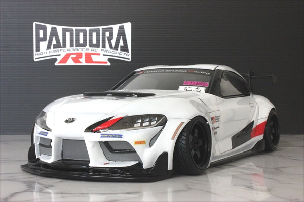 Pandora RC – Toyota GR Supra A90 Gt4 Body Shell – (Clear) – #PAB-3202