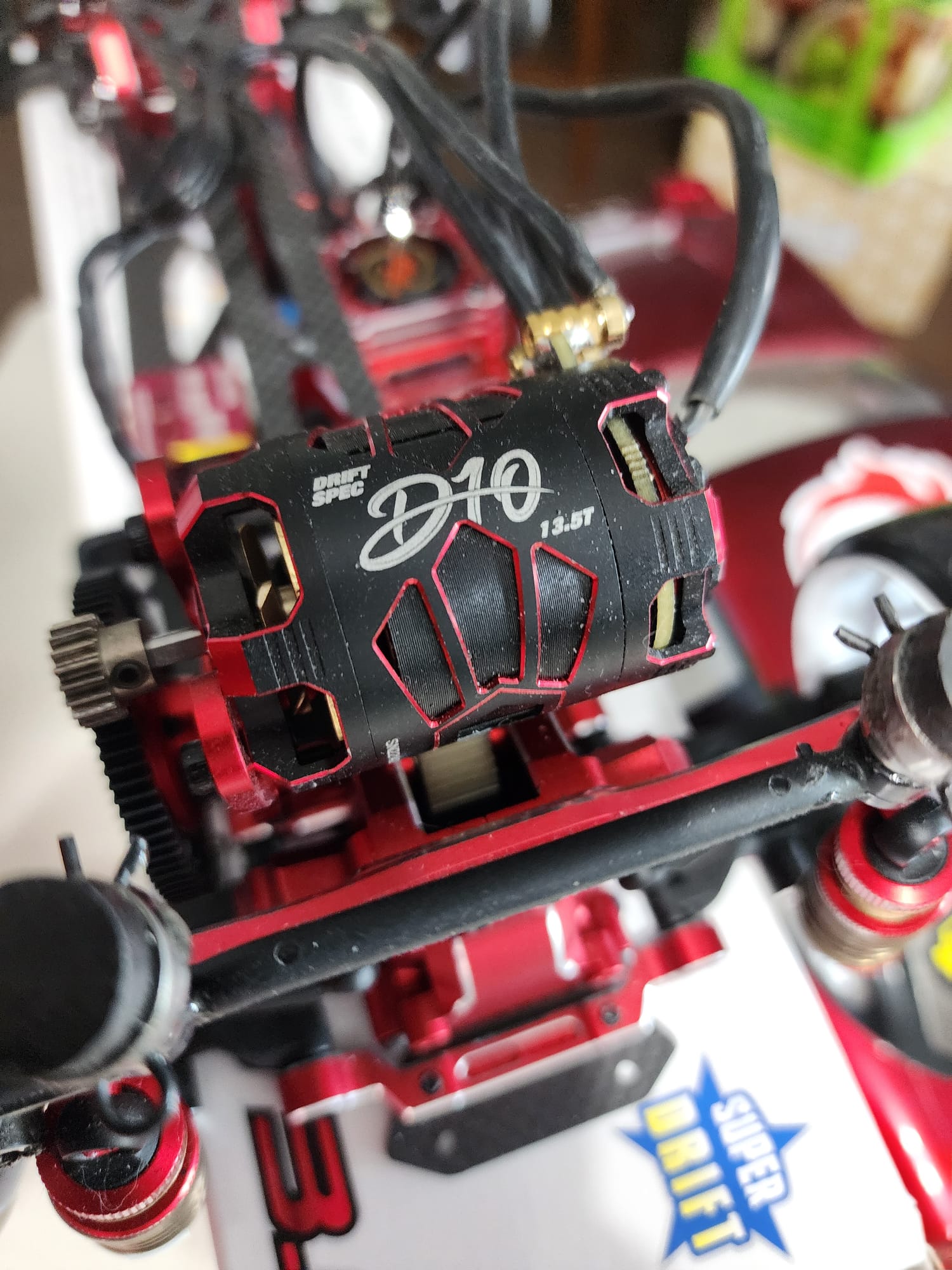 Yokomo SD 3.0 Red with Hobbywing D10 and Yokomo Gyro and Servo