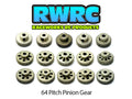 Raceworks RC Products -  *SELECT TOOTH COUNT* RC Racing Pinion Gear 64 Pitch