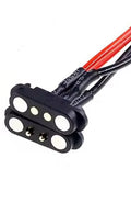 Raceworks RC Products Lightweight 2 prong magnetic plug