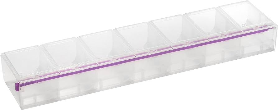 RCDreamzz - 7 Compartment Storage Container w/ Lock