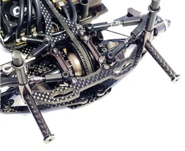 RCMaker - RCMaker GeoCarbon Rear Body Mount for Awesomatix