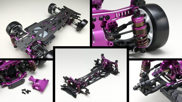 Yokomo 1/10 Super Drift SD3.0 Purple Limited Edition 2WD Drift Car Assemble Kit EP