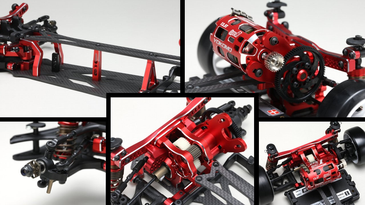 Yokomo 1/10 Super Drift SD3.0 Red Limited Edition 2WD Drift Car Assemble Kit EP