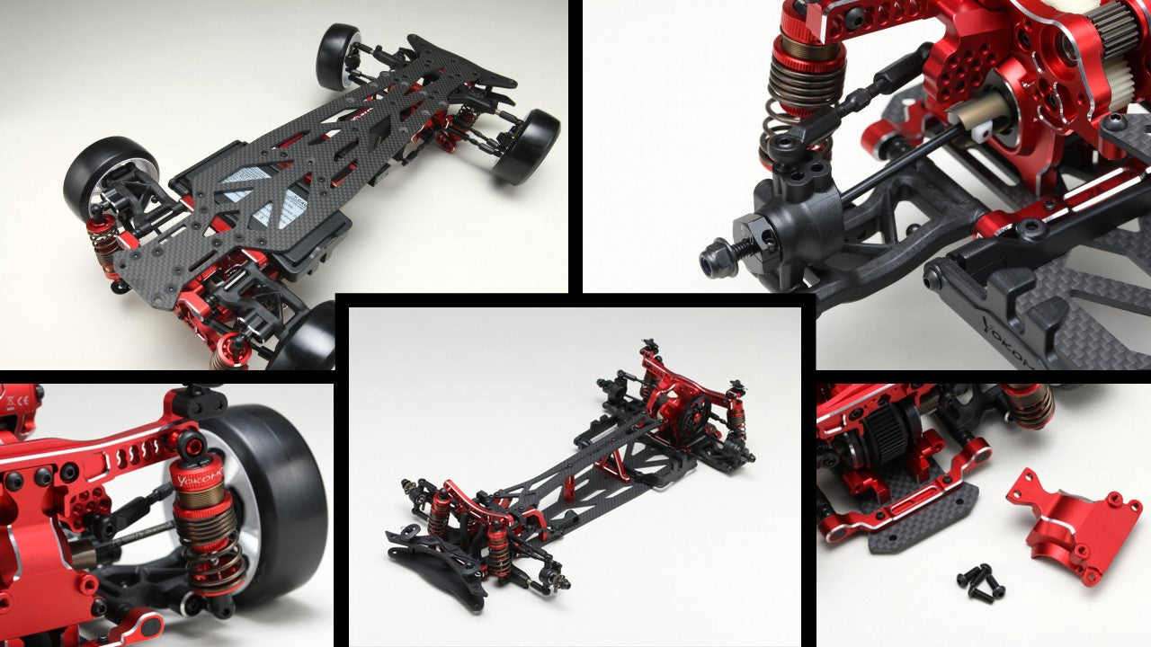 Yokomo 1/10 Super Drift SD3.0 Red Limited Edition 2WD Drift Car Assemble Kit EP