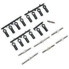 Yeah Racing - TAMC-055 - Titanium Turnbuckle set for Tamiya M07
