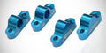 Yeah Racing - TRF417-019-A-1XA - TRF417 Suspension Mounts Aluminum (BU) (1A - 1XA Seperated)