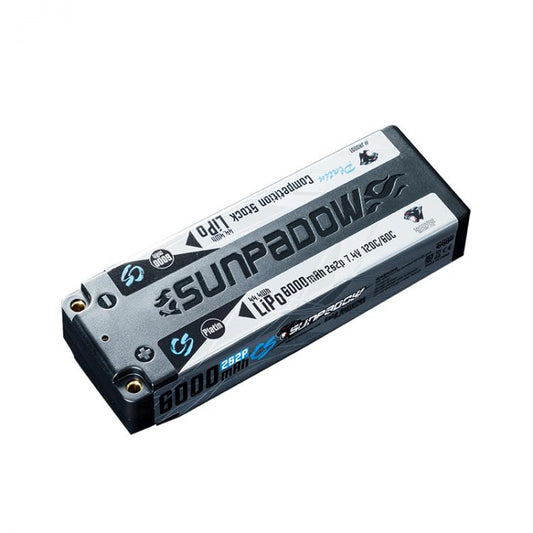 Sunpadow - Sunpadow Platin lipo battery Platin Lipo battery 6000mAh-7.4V-2S2P Competition Edition