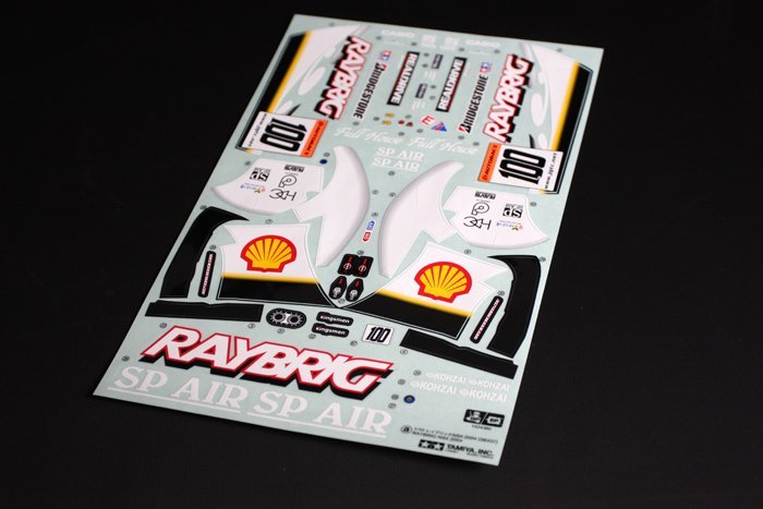 Tamiya 51195 - 1/10 R/C Raybrig NSX 2004 Body Parts Set (Wide) SP-1195 51195