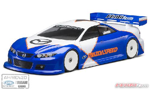 Protoform - 1487-00 - Mazda Speed 6 Clear Body for 190mm