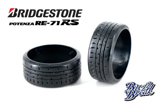 Buzz Break Bridgestone Potleza RE -71RS 26mm -High performance RC tires