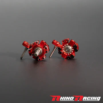 Rhino Racing SR Series Front Steering Aluminum Knuckle Set - BLUE RED PURPLE BLACK [Rhino Racing] RR-1405