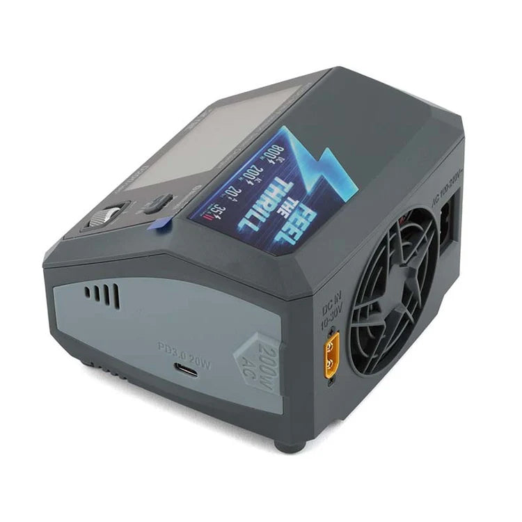 SKYRC - SKYRC D200 Neo AC/DC Dual-Port 800W Smart LiPo Charger