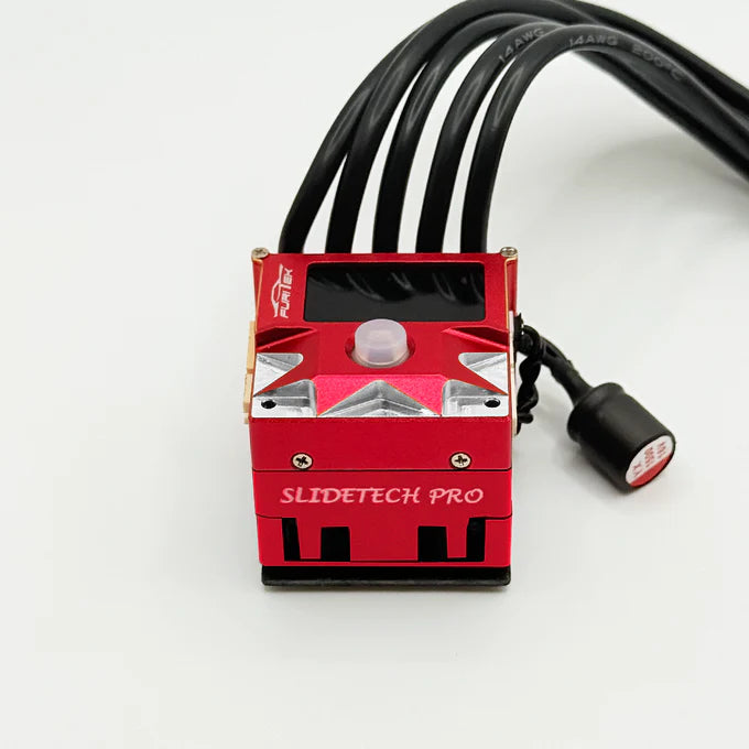 Furitek SlideTech PRO 1/10 Sensored ESC w/ OLED & Internal Fan – Drift & Stock Racing – RED Edition (PRE-ORDER)