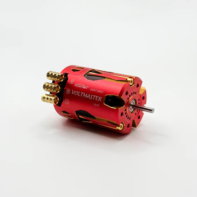 Furitek Voltmaster 10.5T Sensored Brushless Drift Motor (Crimson Gold Edition) (PRE-ORDER)