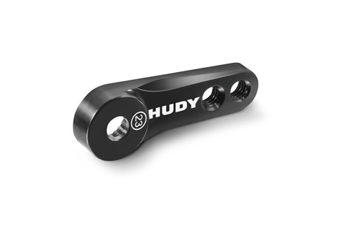 Hudy - 293497 - Alu Servo Horn - KO, Sanwa - 2-Hole M3 - 23T