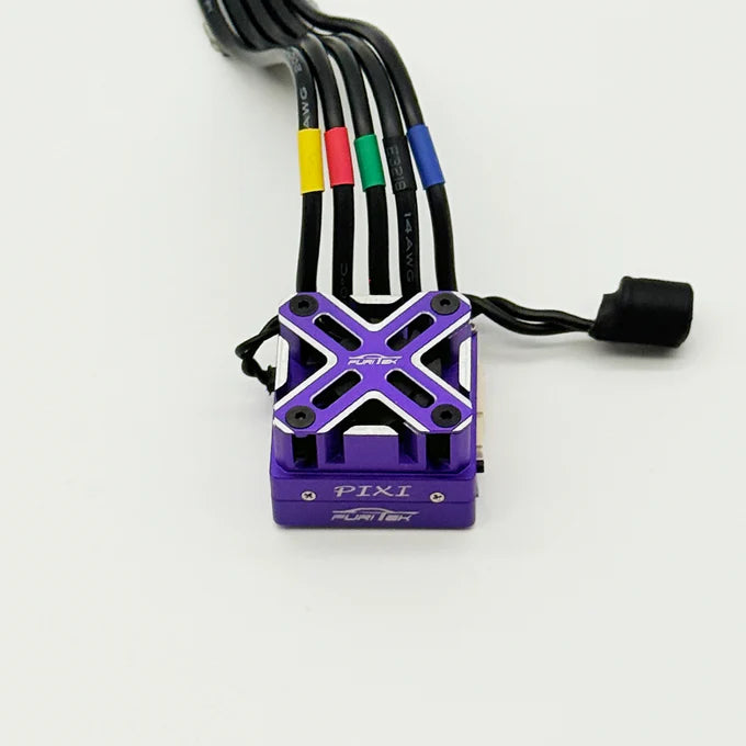 Furitek PIXI Drift Purple Edition w/ WiFi Module & FAN – Sensored ESC for 1/10 Cars (PRE-ORDER) (Copy)