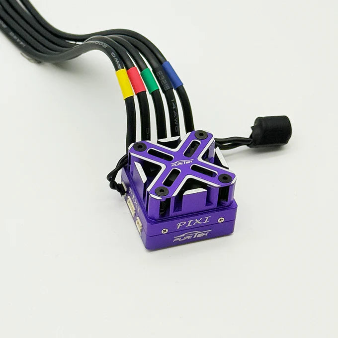 Furitek PIXI Drift Purple Edition w/ WiFi Module & FAN – Sensored ESC for 1/10 Cars (PRE-ORDER)