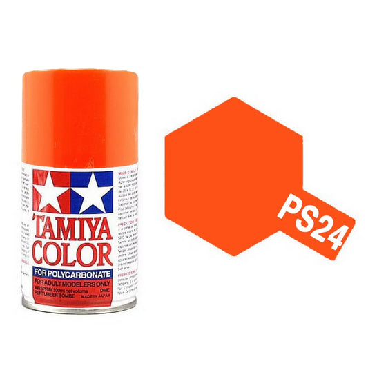 Tamiya Color - PS-24 - Fluorescent Orange 100ml