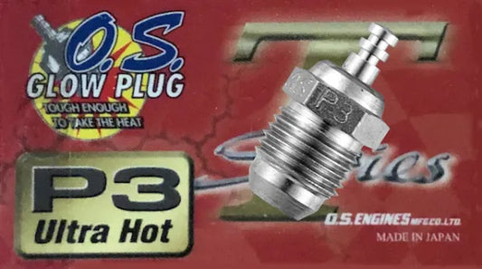 OS Engine - O.S. Speed P3 Turbo Standard Glow Plug “Ultra Hot”(Off-Road)