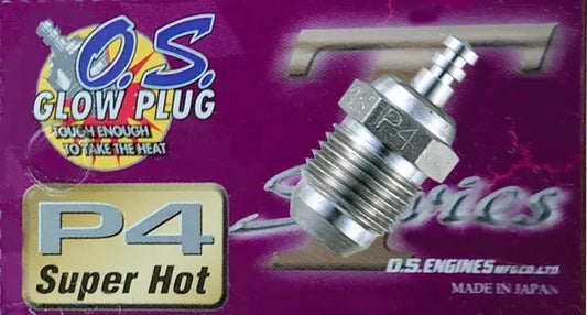 O.S. Engine - O.S. Speed P4 Turbo Standard Glow Plug “Super Hot” (Off-Road)