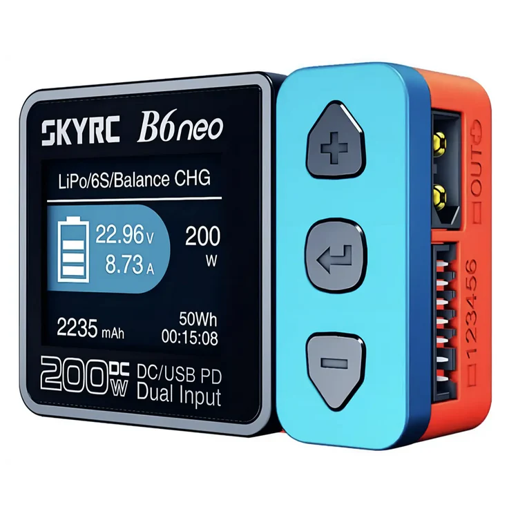SKYRC B6 Neo 200W DC Smart Charger With DC/PD Dual Input