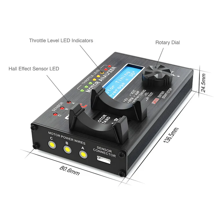 SKYRC - Brushless Motor Analyzer, Motor Checker