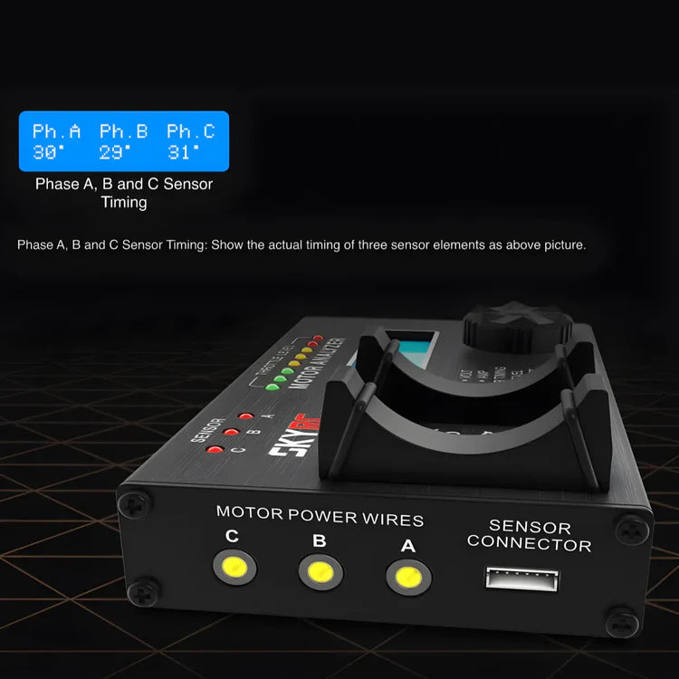 SKYRC - Brushless Motor Analyzer, Motor Checker